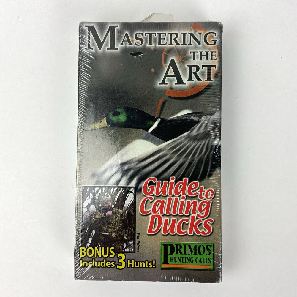 Primos Hunting Calls Mastering the Art Guide to Calling Ducks VHS 1999